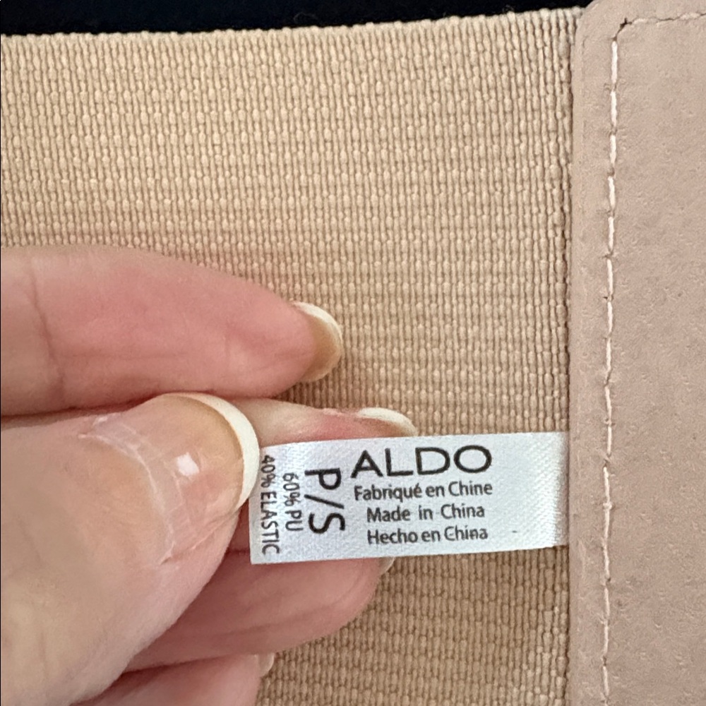 Aldo light Pink Floral Rosette Studded Belt size S - Picture 5 of 5